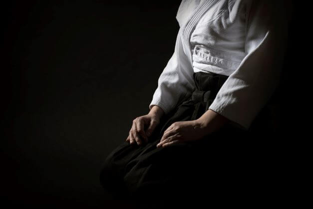 Aikido training