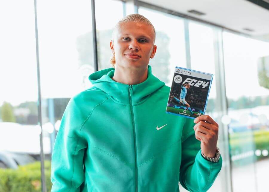 The Impact of Real-World Football On Gaming 4 Erling haaland and fc24