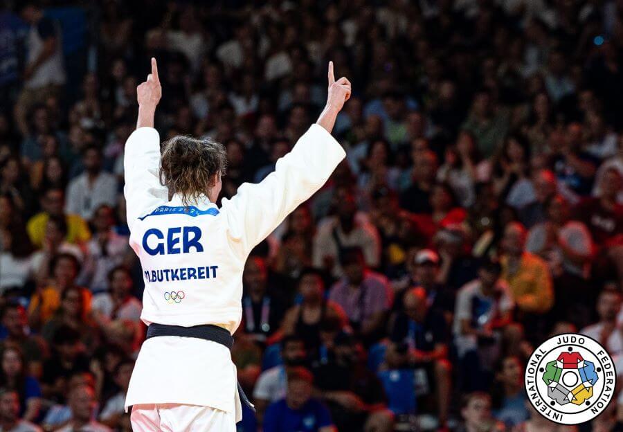 Interview with Miriam Butkereit: Inside the Mind of an Silver Medal Winning Olympian Judoka 4 Olympic Games Paris 2024 SEMI FINAL GER BUTKEREIT vs AUT POLLERES 70 kg c Sabau Gabriela IJF