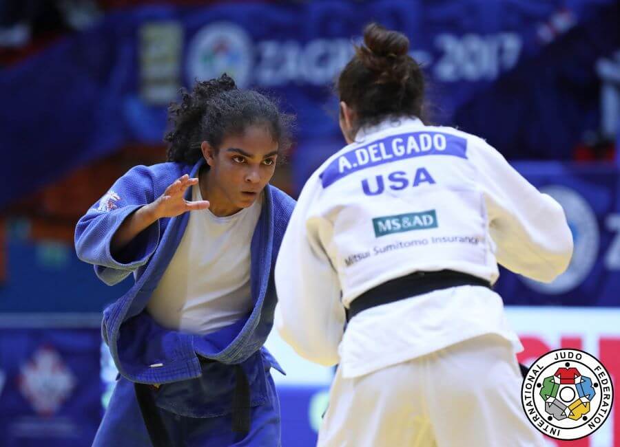Interview with Judoka Djamila Silva 1 Zagreb Grand Prix 2017 ROUND 1 USA DELGADO vs CPV SILVA 52 kg 1