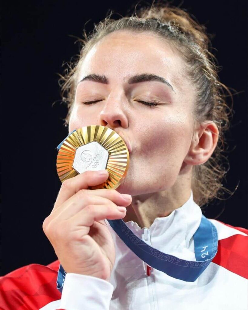 Interview with Barbara Matić: Introducing the First Judo Olympic Champion for Croatia 1 Judoka Barbara Matić kisses her Olympic Gold Medal