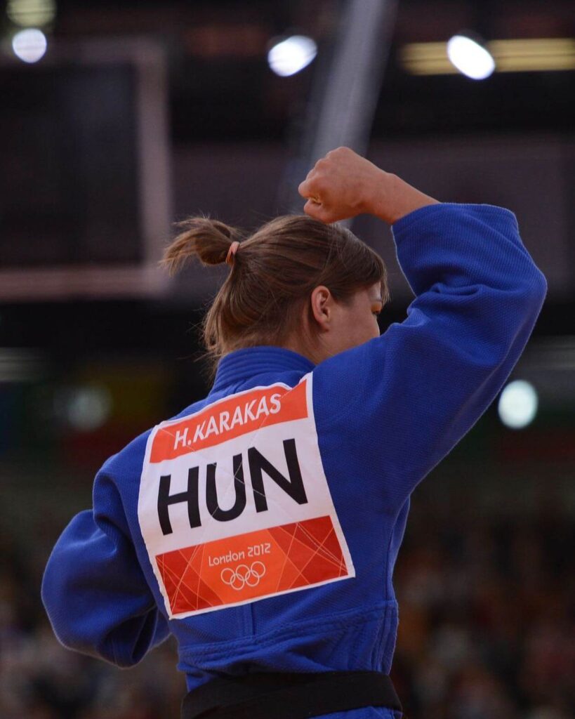 Interview with Hedvig Karakas: Olympic Challenges, Retirement, and Empowering Women through Judo 1 Hedvig in action at the 2012 London Olympic Games