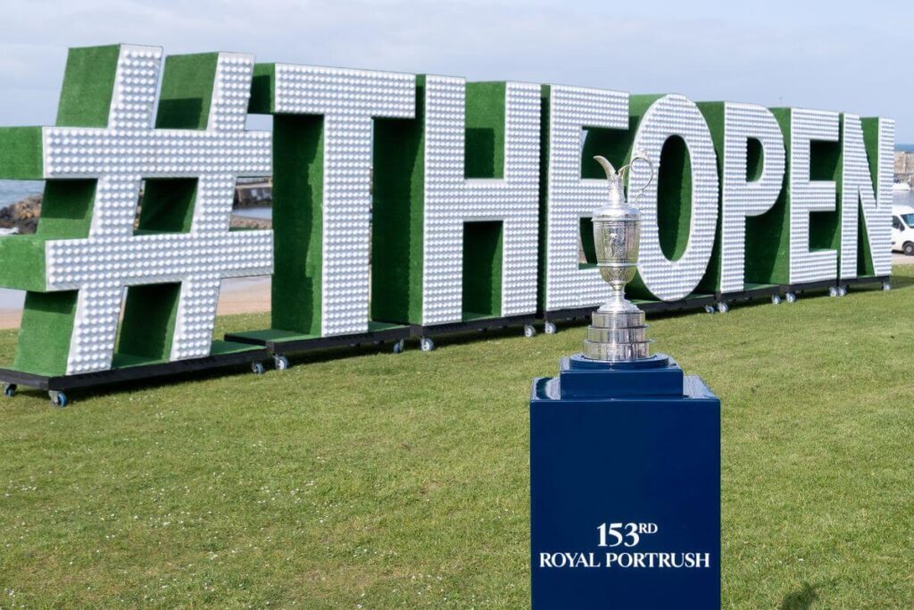 The World’s Most Famous Sports Trophies 5 The Claret jug is presented to the winner of the British Open and golf's entry for famous sports trophies